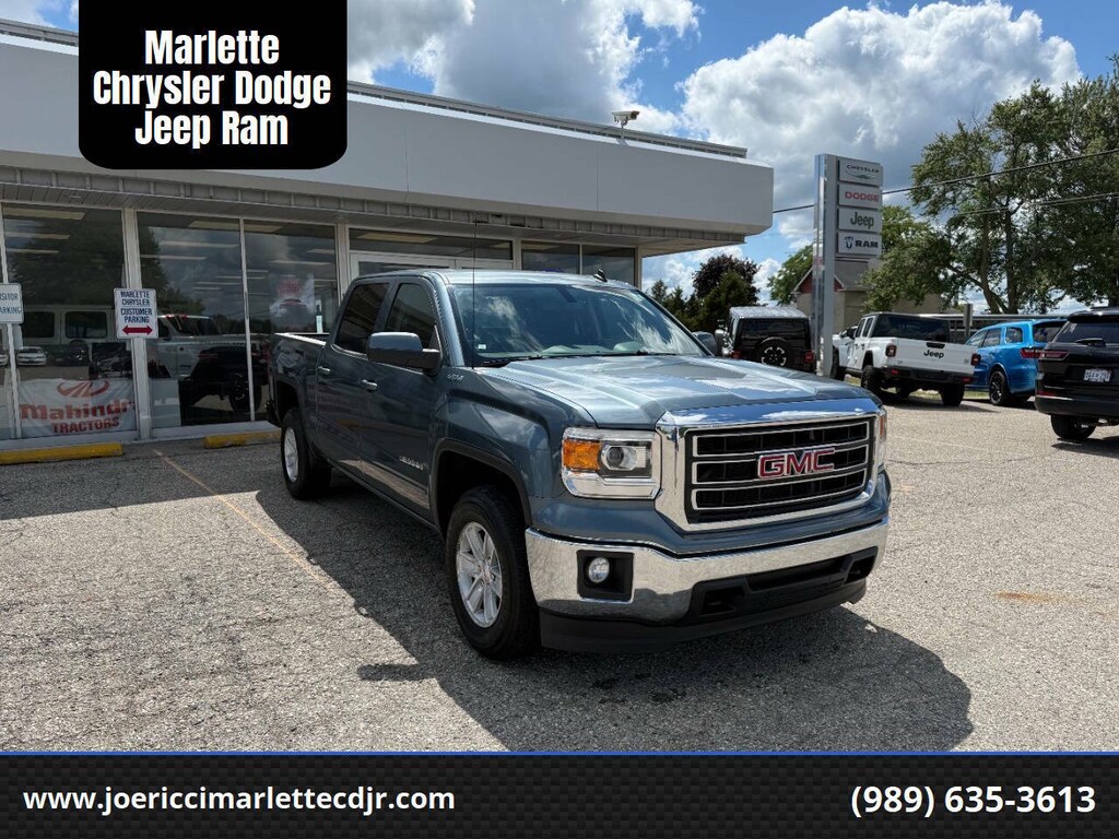 Used 2014 GMC Sierra 1500 SLE 4x4 4dr Crew Cab 5.8 ft. SB Pickup Truck