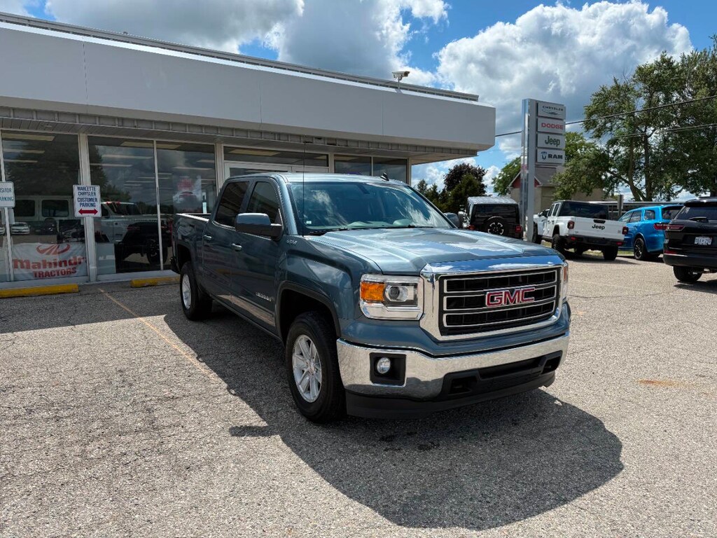 Used 2014 GMC Sierra 1500 SLE 4x4 4dr Crew Cab 5.8 ft. SB Pickup Truck