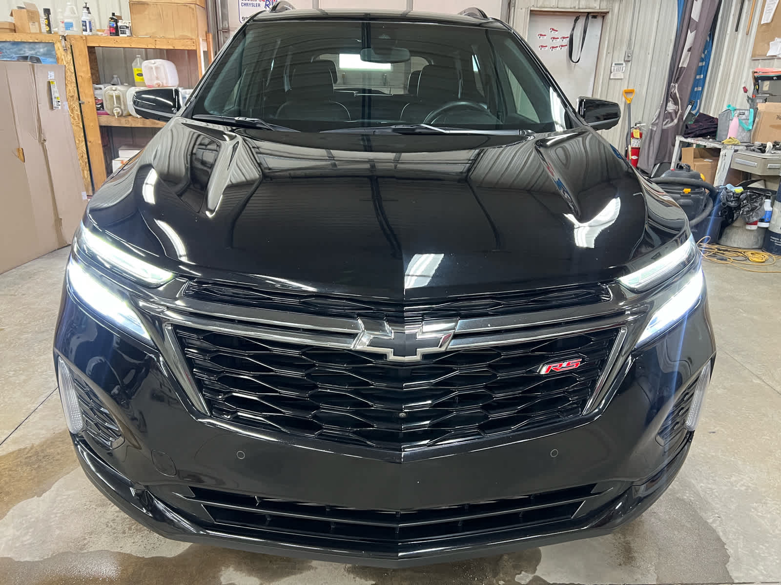 Used 2022 Chevrolet Equinox RS with VIN 2GNAXWEVXN6104895 for sale in Marlette, MI