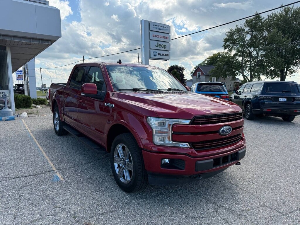 Used 2019 Ford F-150 Lariat 4x4 4dr Supercrew 5.5 ft. SB Pickup Truck