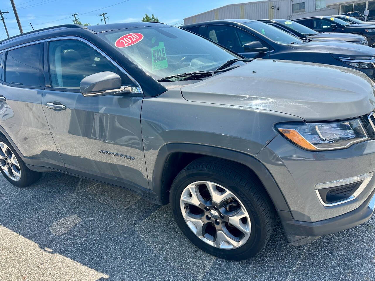 Used 2020 Jeep Compass Limited with VIN 3C4NJDCBXLT158084 for sale in Marlette, MI