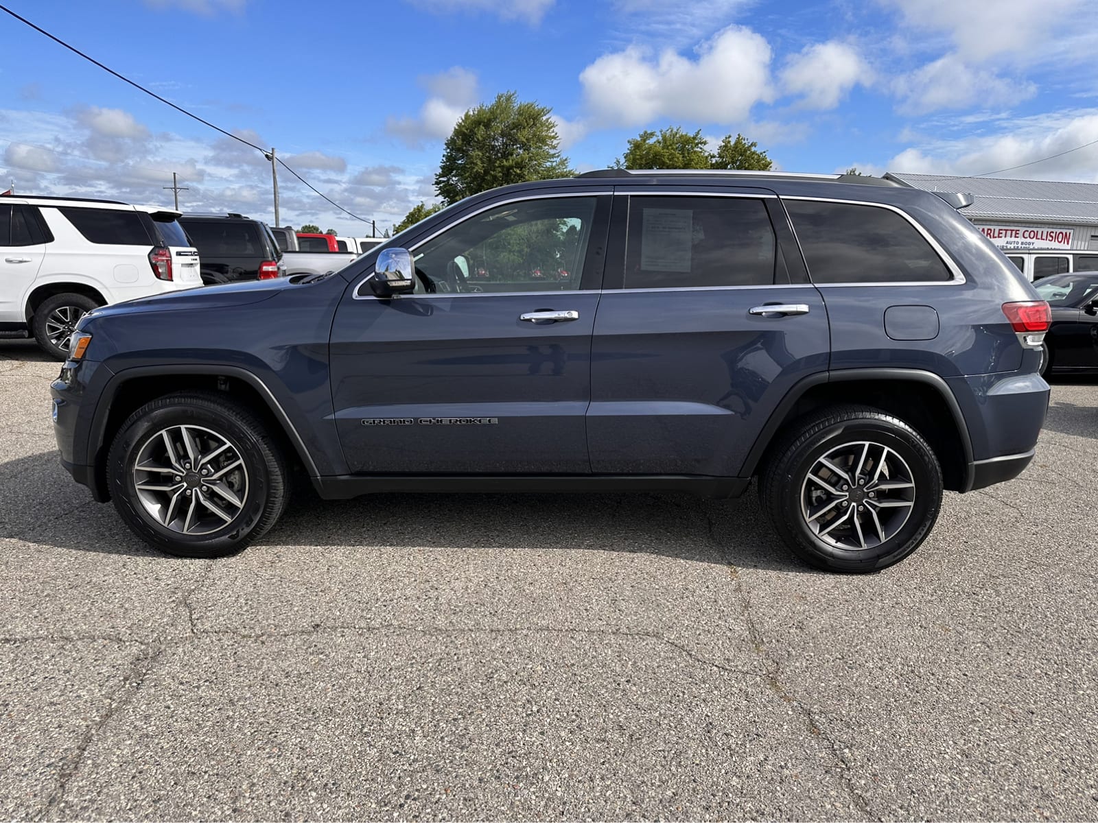 Used 2021 Jeep Grand Cherokee Limited with VIN 1C4RJFBG5MC627864 for sale in Marlette, MI