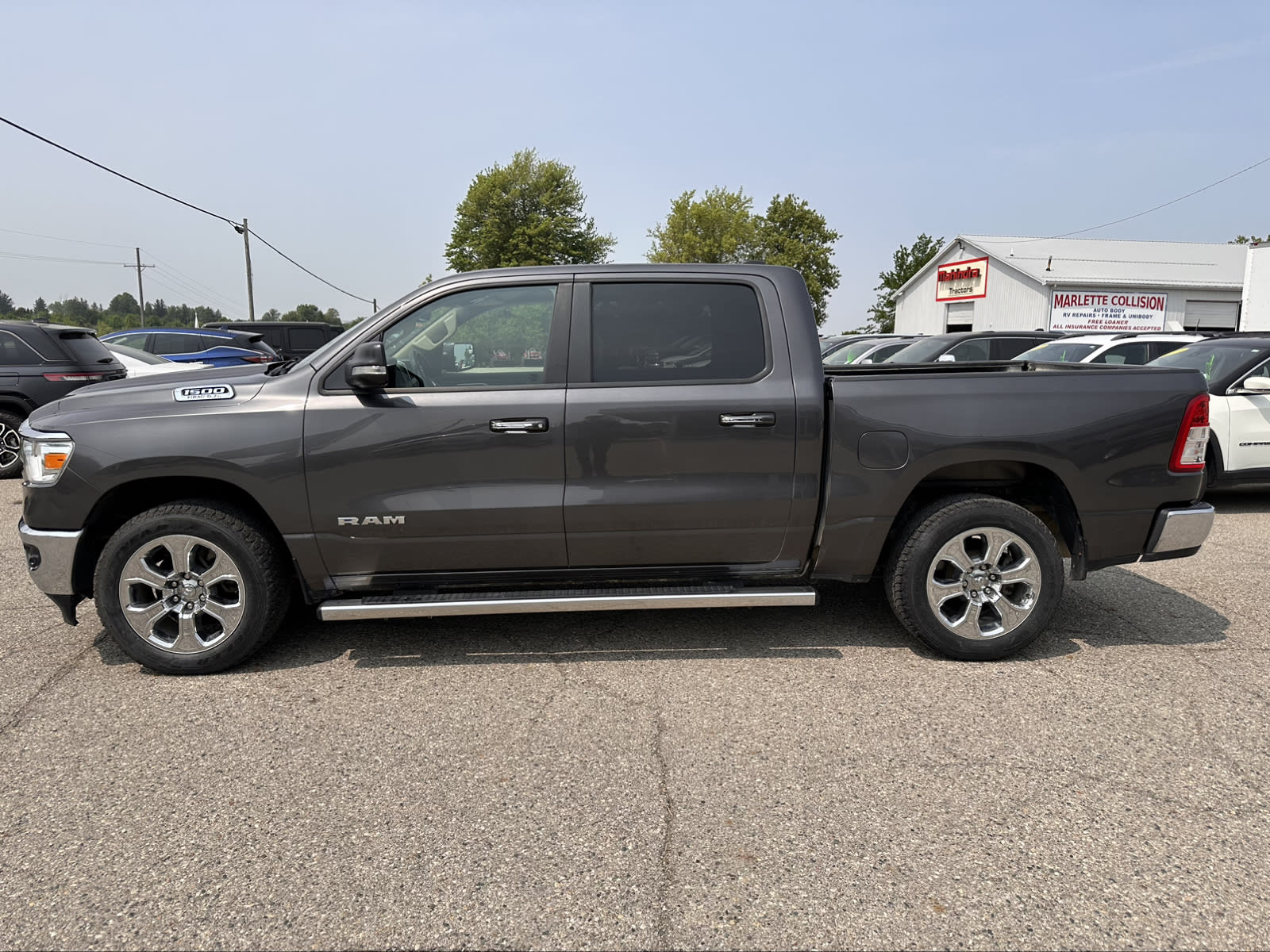 Used 2020 RAM Ram 1500 Pickup Big Horn/Lone Star with VIN 1C6SRFFT1LN263924 for sale in Marlette, MI