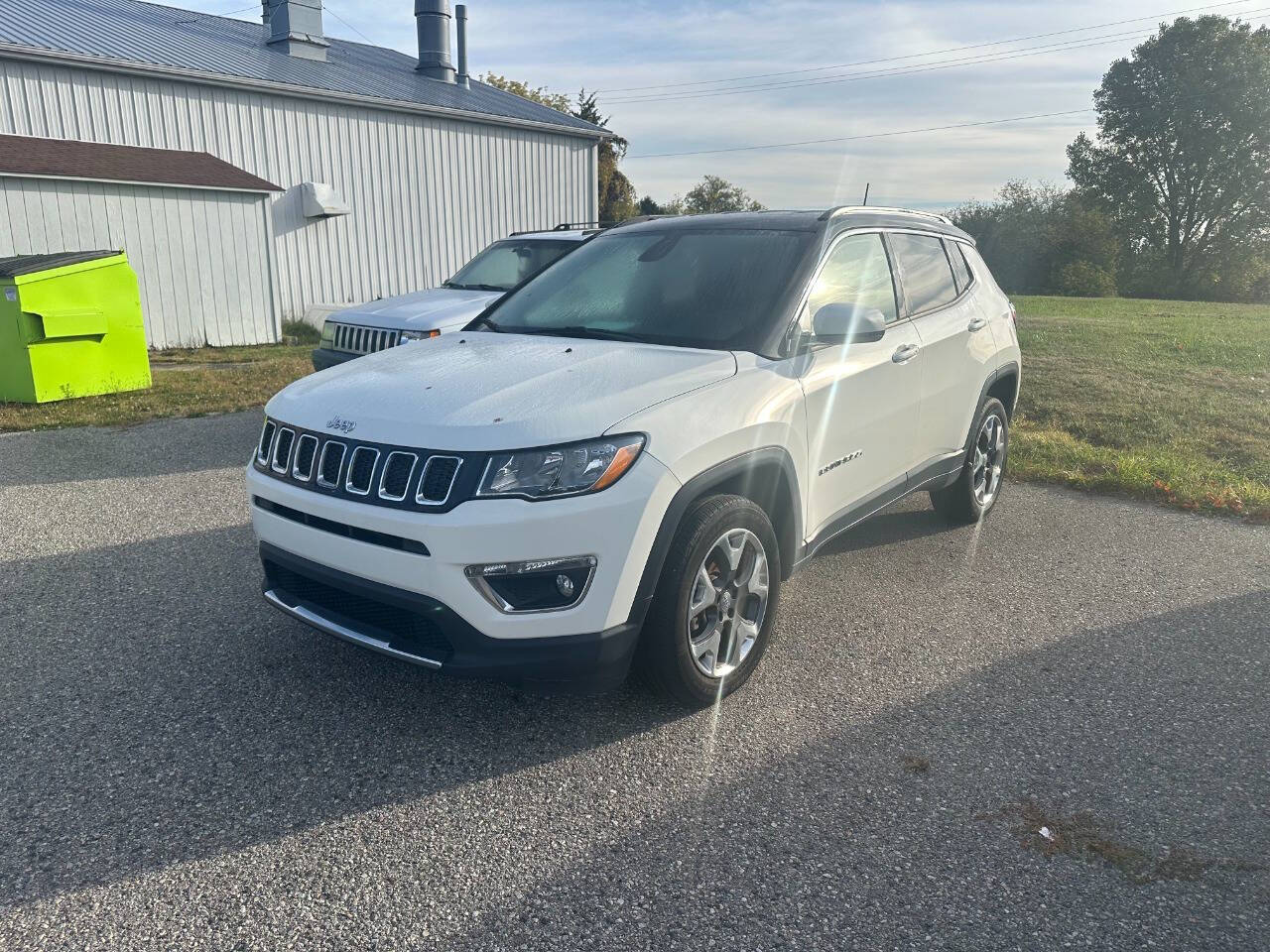 Used 2019 Jeep Compass Limited with VIN 3C4NJDCB1KT761357 for sale in Marlette, MI