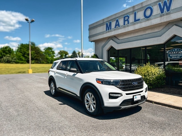 Used 2021 Ford Explorer XLT with VIN 1FMSK8DH2MGA54314 for sale in Luray, VA