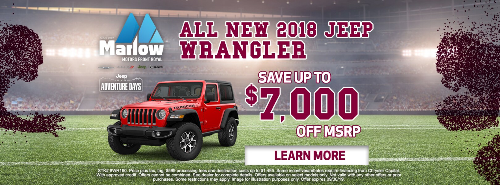 Dodge Chrysler Jeep Ram Dealer Marlow Motors Front Royal