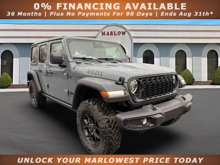 2026 Jeep Wrangler 4-DOOR WILLYS Sport Utility