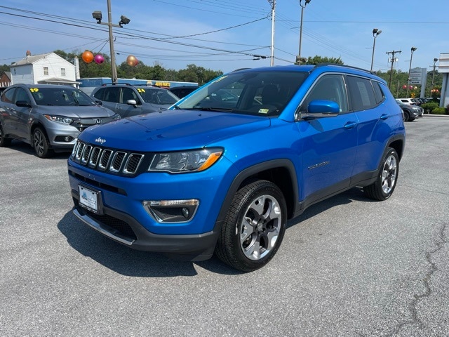 Used 2021 Jeep Compass Limited with VIN 3C4NJDCB6MT602997 for sale in Front Royal, VA