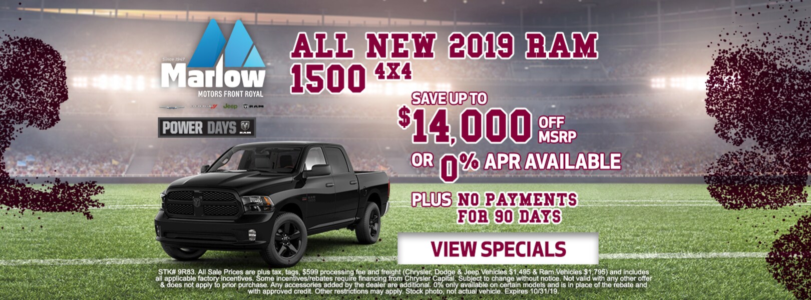 Dodge Chrysler Jeep Ram Dealer Marlow Motors Front Royal