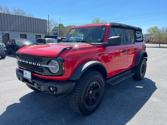 Used 2023 Ford Bronco 4-Door Wildtrak with VIN 1FMEE5DP4PLB31707 for sale in Front Royal, VA