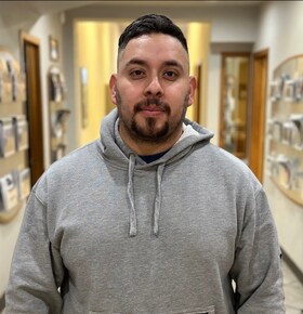 Staff member David Villalpando from ID_3bcec00b8342