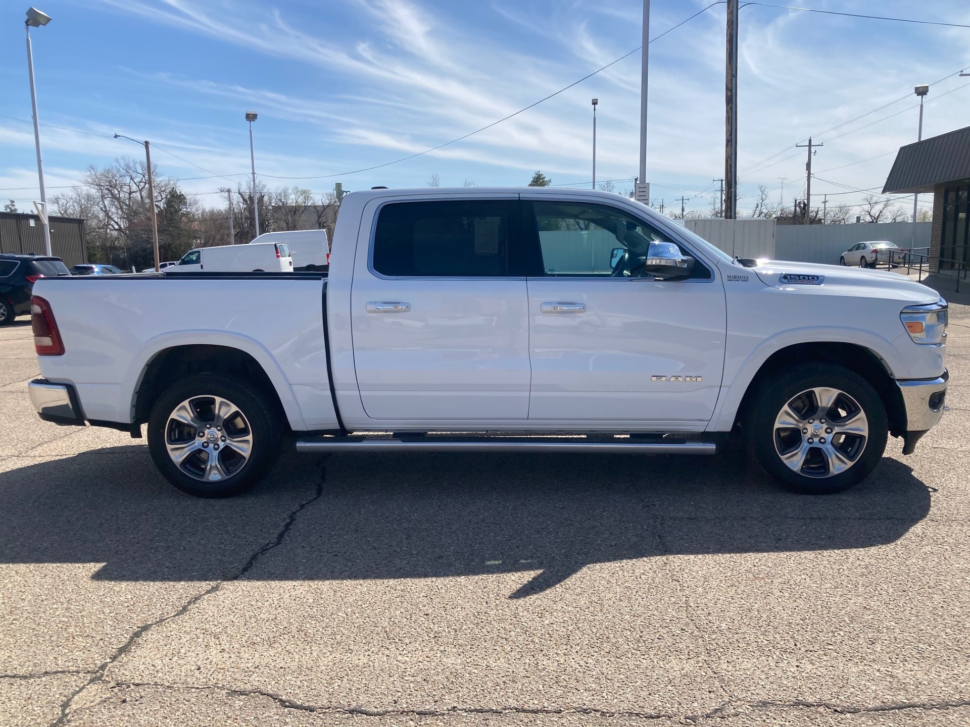 Used 2022 RAM Ram 1500 Pickup Laramie with VIN 1C6SRFJM0NN342472 for sale in Great Bend, KS