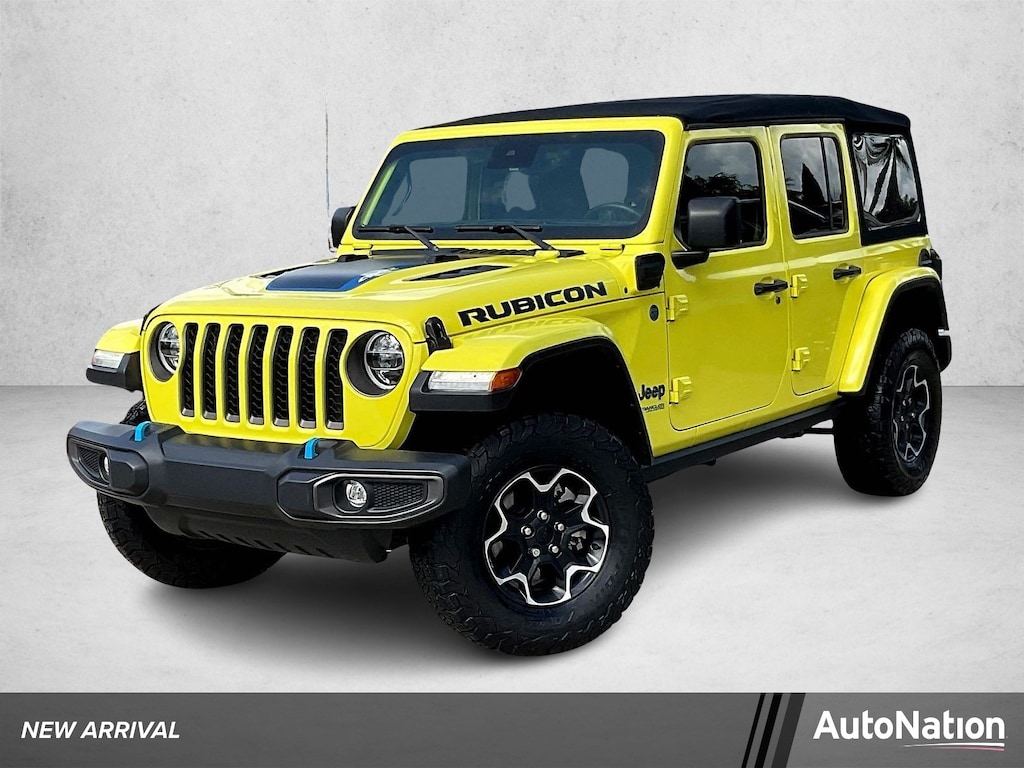 Used 2022 Jeep Wrangler 4xe Unlimited Rubicon Sport Utility
