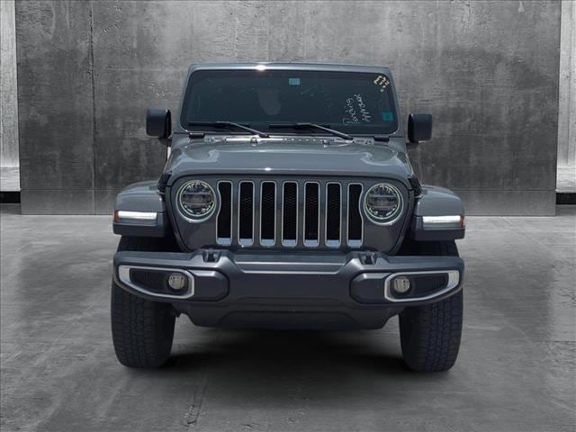 Used 2020 Jeep Wrangler Unlimited Sahara with VIN 1C4HJXEN0LW142170 for sale in Pembroke Pines, FL