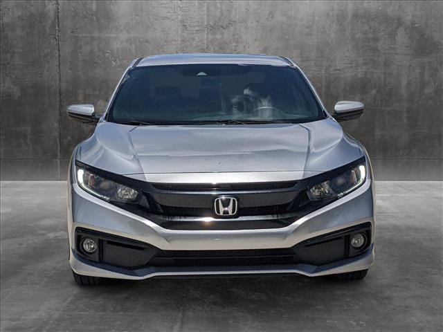 Used 2020 Honda Civic Sport with VIN 2HGFC2E8XLH598286 for sale in Pembroke Pines, FL