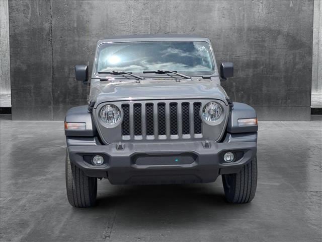 Used 2021 Jeep Wrangler Unlimited Sport S with VIN 1C4HJXDN3MW515544 for sale in Pembroke Pines, FL