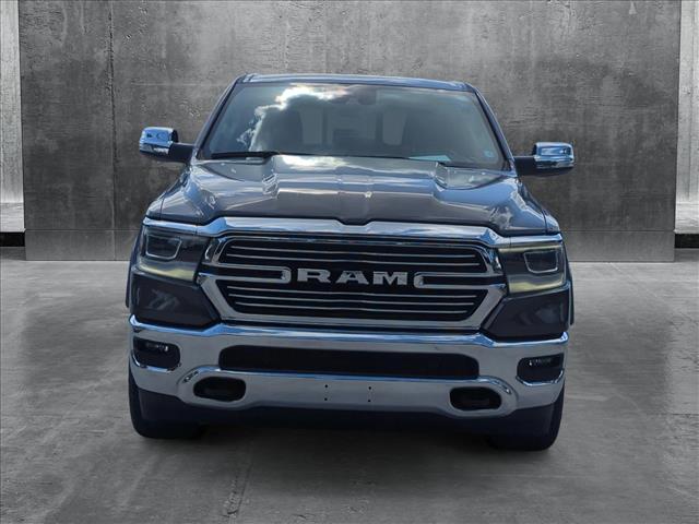 Used 2021 RAM Ram 1500 Pickup Laramie with VIN 1C6SRFRTXMN558341 for sale in Pembroke Pines, FL