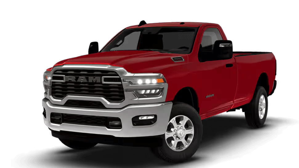 Ram 3500 in Molten Red