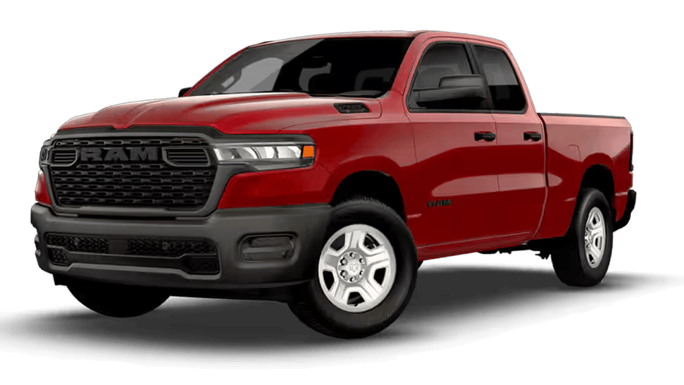 Ram 1500 in Molten Red