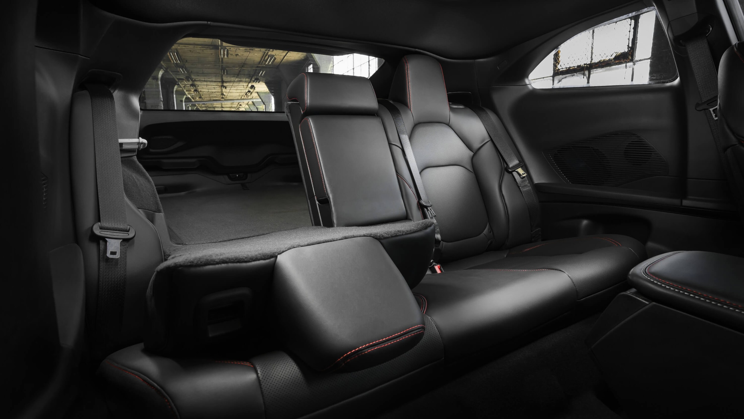Interior shot of the Dodge Charger