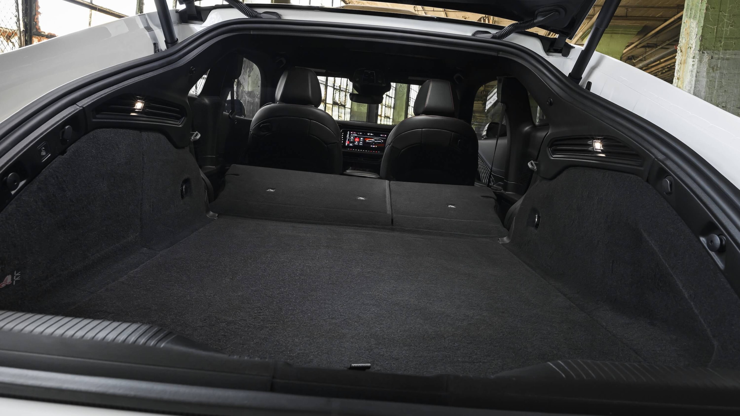 Interior shot of the Dodge Charger