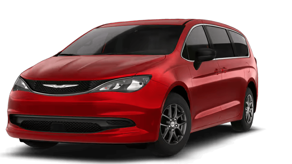 Chrysler Voyager in Red Hot
