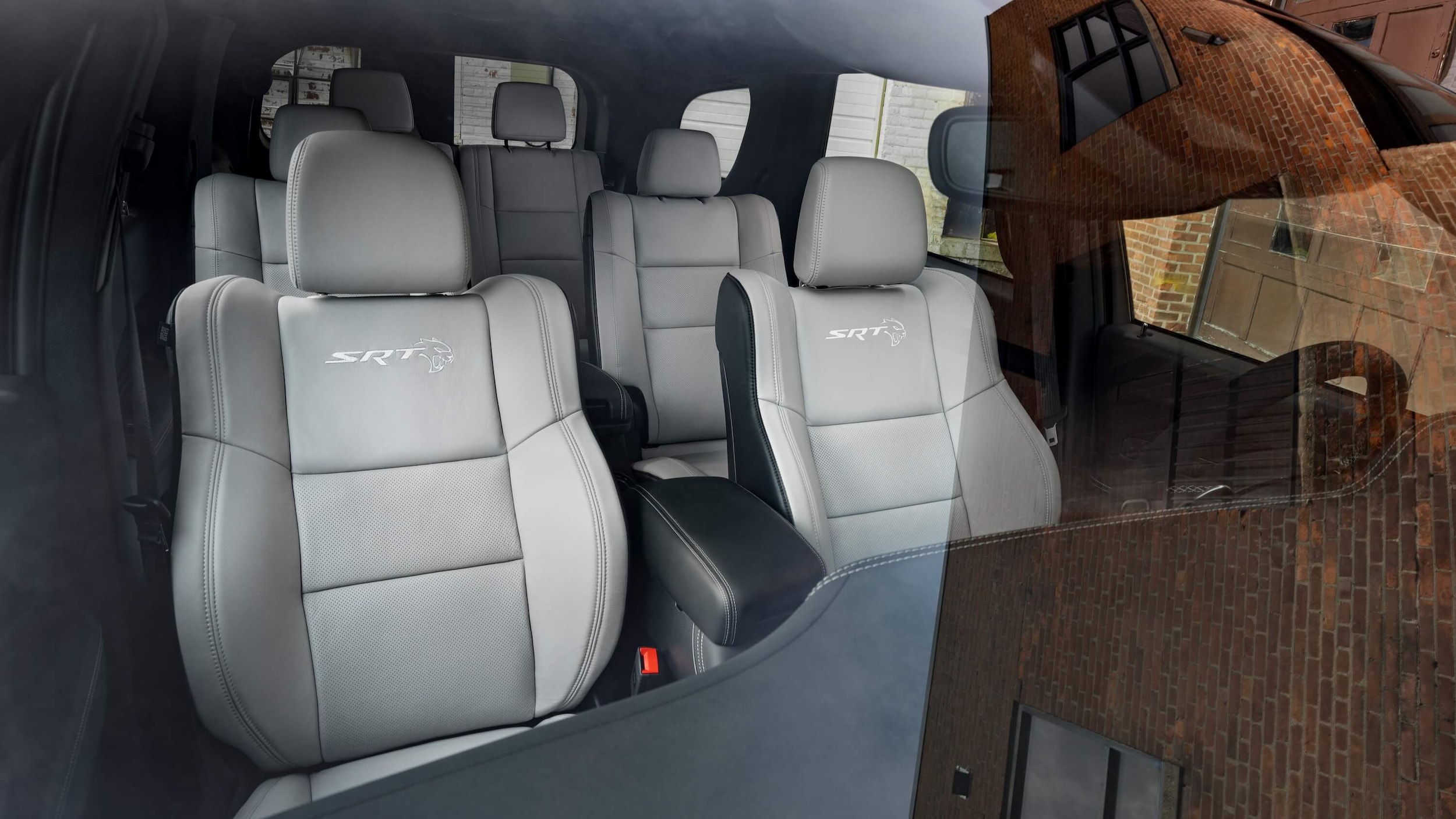 Interior shot of the Dodge Durango