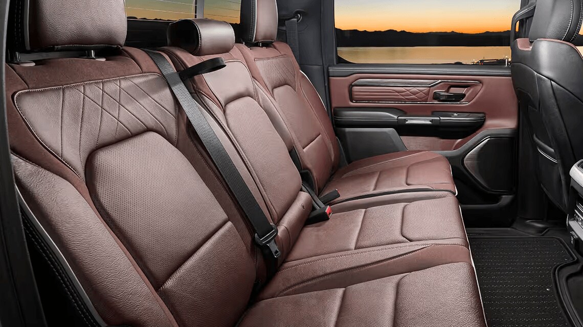 Interior shot of the Ram 1500