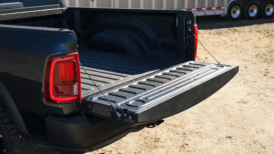 Interior shot of the Ram 2500