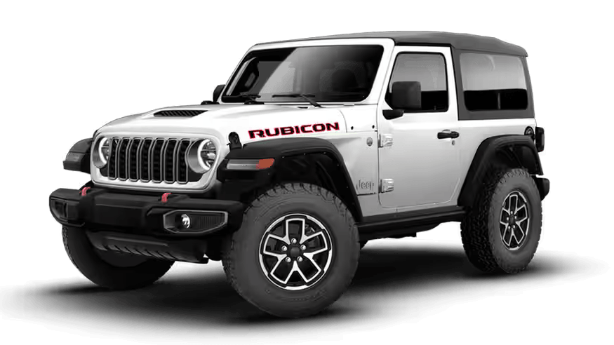 Jeep Wrangler in Bright White