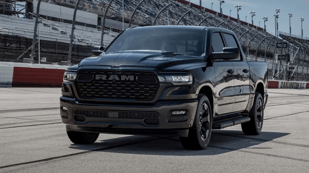 Ram 1500 on a racetrack