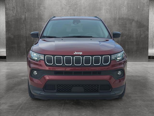 Used 2022 Jeep Compass Latitude with VIN 3C4NJCBB4NT182749 for sale in Pembroke Pines, FL