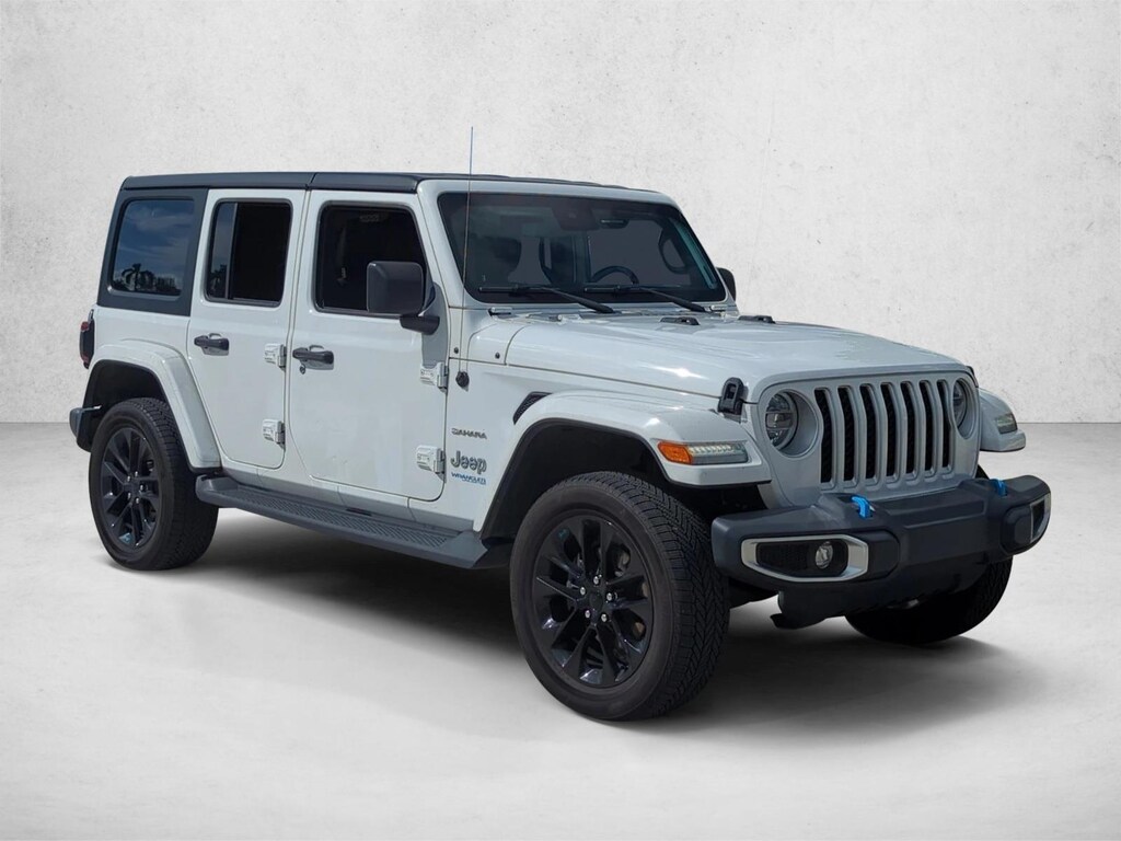 Used 2022 Jeep Wrangler 4xe Unlimited Sahara Sport Utility