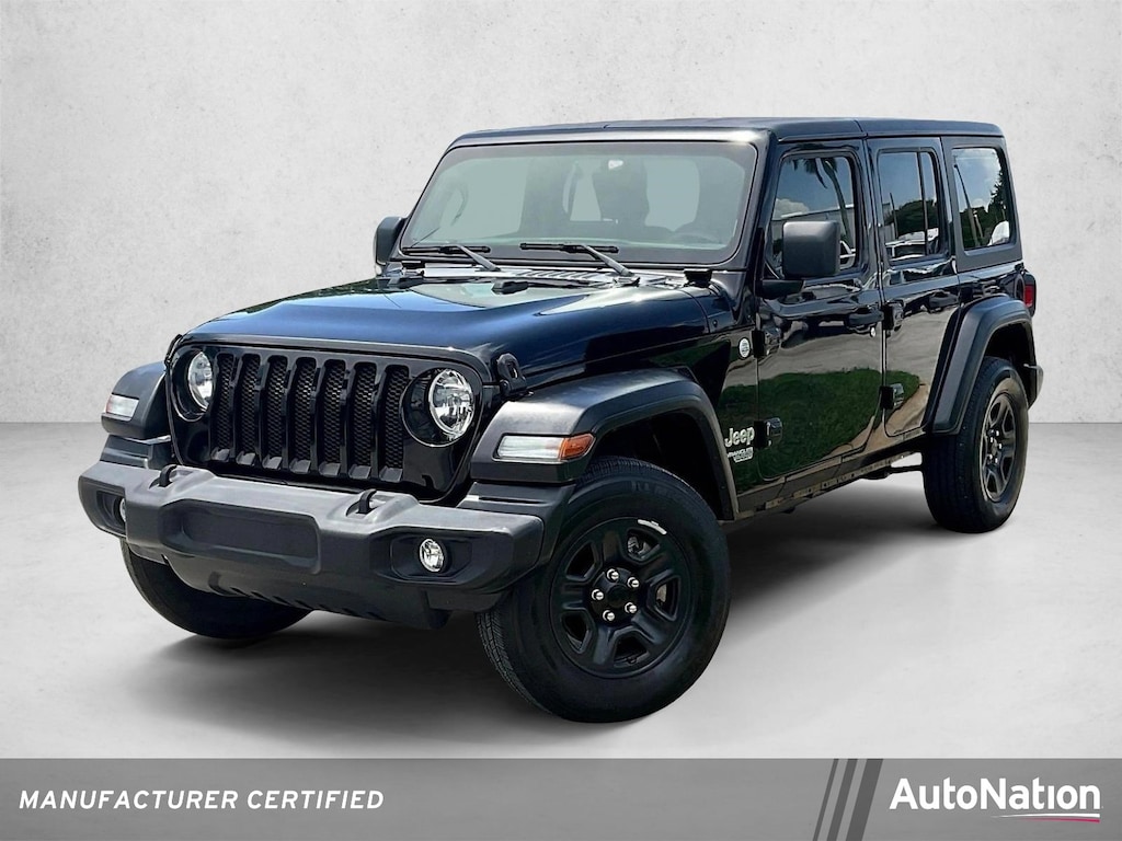 Used 2021 Jeep Wrangler Unlimited Sport Sport Utility