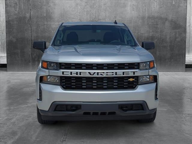 Used 2022 Chevrolet Silverado 1500 Limited Custom with VIN 1GCPWBEK5NZ121709 for sale in Pembroke Pines, FL