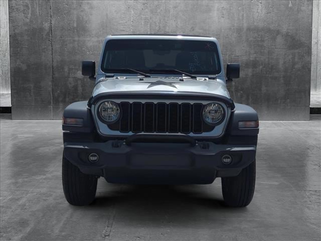 Used 2024 Jeep Wrangler 4-Door Sport S with VIN 1C4PJXDN3RW110206 for sale in Pembroke Pines, FL