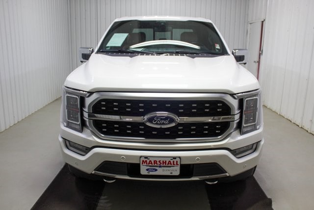 Used 2021 Ford F-150 Platinum with VIN 1FTFW1E85MFB04547 for sale in Marshall, TX