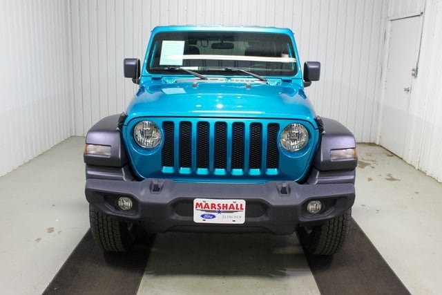 Used 2020 Jeep Wrangler Sport S with VIN 1C4GJXAG2LW164643 for sale in Marshall, TX