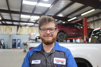 Staff member Calym Lachney from 525f3969e059