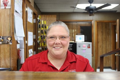 Staff member Jennifer Meisenheimer from ID_a8112d