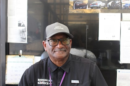 Staff member Carlyle Cooper from 37d085f85013