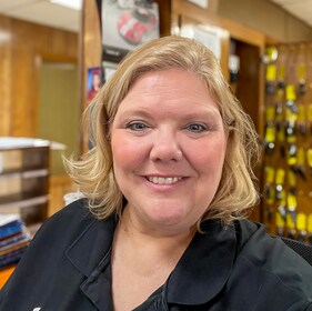 Staff member Jennifer Meisenheimer from ID_a8112d