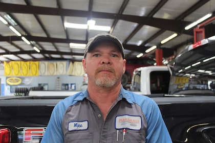Staff member Mike Collins from 525f3969e059