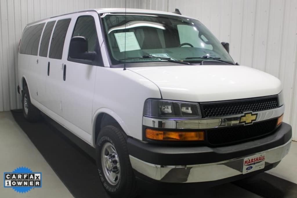 Used 2020 Chevrolet Express 3500 LT Van Extended Passenger Van