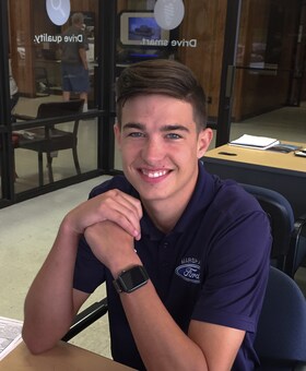 Staff member Tyler Self from 37d085f85013