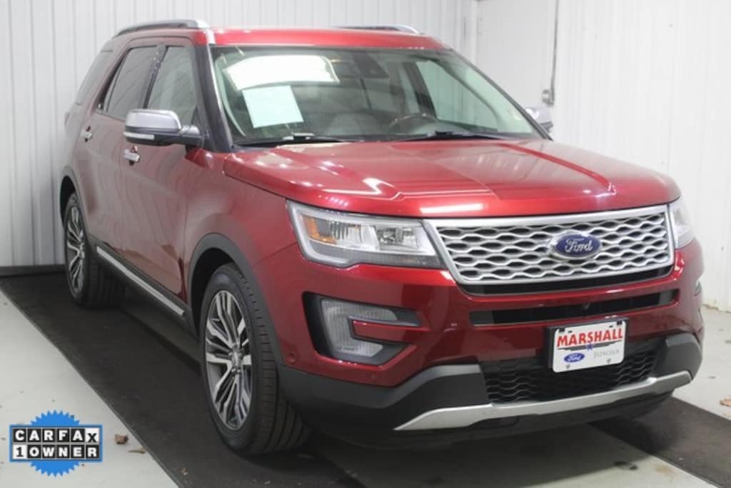 Used 2017 Ford Explorer Platinum SUV