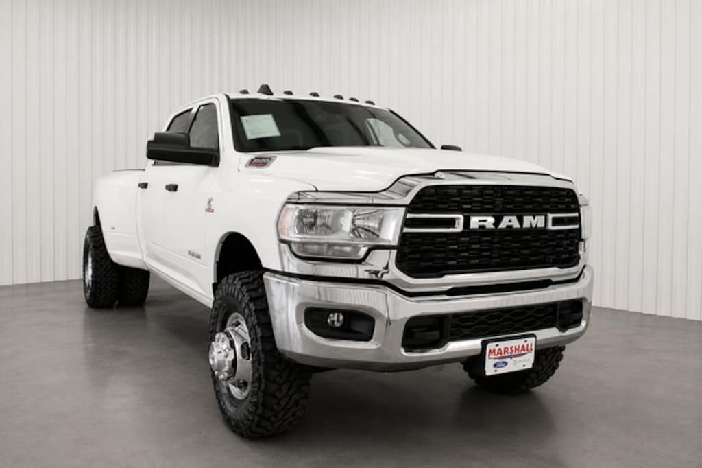 Used 2022 Ram 3500 Lone Star Silver Truck Crew Cab