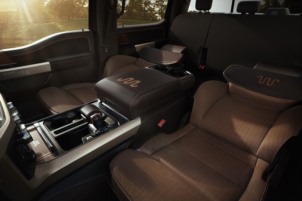 2021 Ford F-150 Interior Space