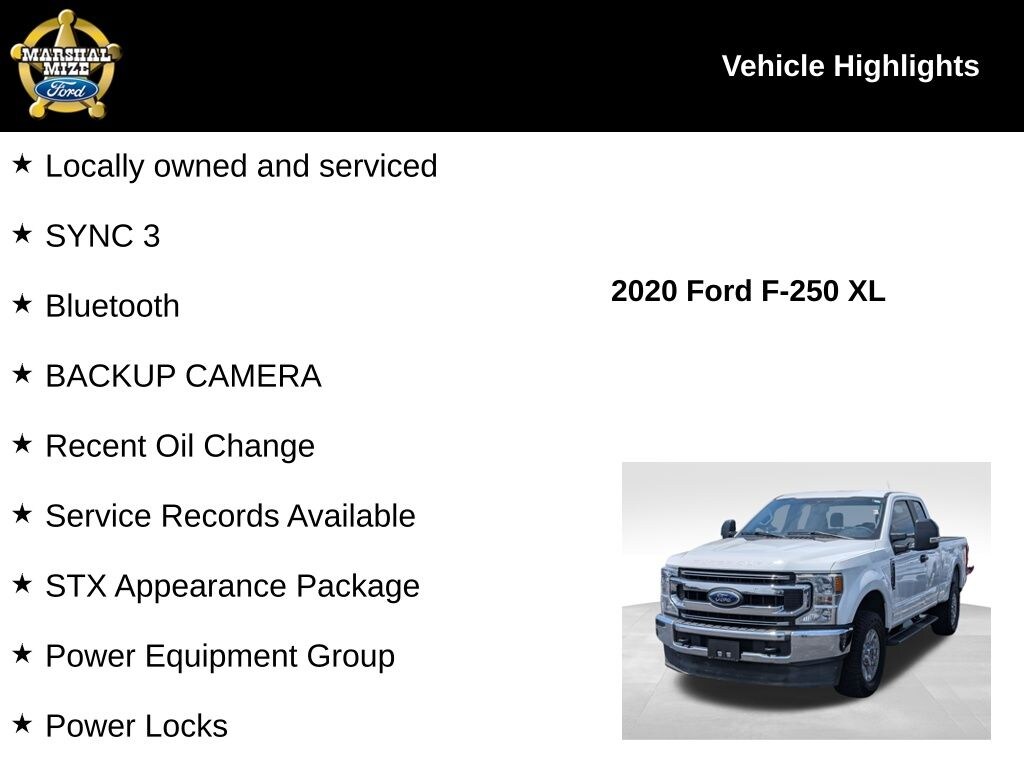 Used 2020 Ford F-250SD XL Truck