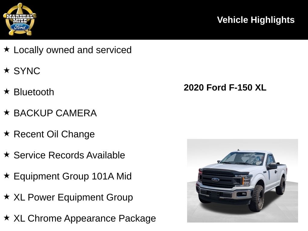 Used 2020 Ford F-150 XL Truck